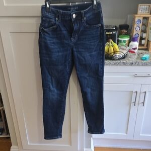Maurices Dark Blue Skinny Jeans